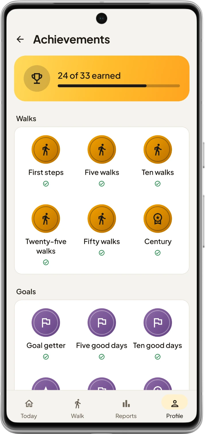 Achievements in Nivio: 24 of 33 badges earned